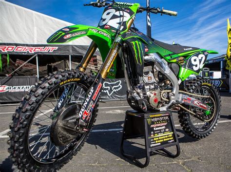 Inside Adam Cianciarulo S Factory Monster Energy Pro Circuit Kawasaki