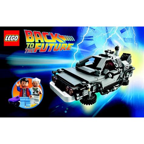 LEGO Back to the Future Time Machine Set 21103 Instructions | Brick Owl ...