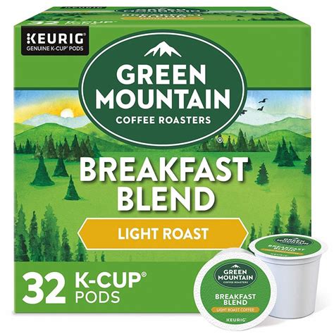 Green Mountain Breakfast Blend Sustainable Light Roast Coffee