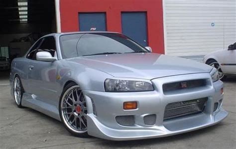 Nissan Skyline Gt R R With C West Body Kit Carros E Caminh Es