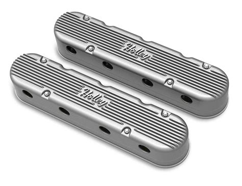 Holley Pc Ls Vintage Series Valve Covers Natural Finish