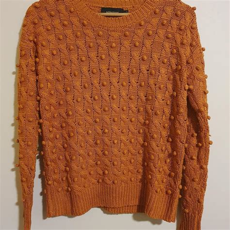 Mink Pink Bobble Knit Jumper Size S Exc Depop