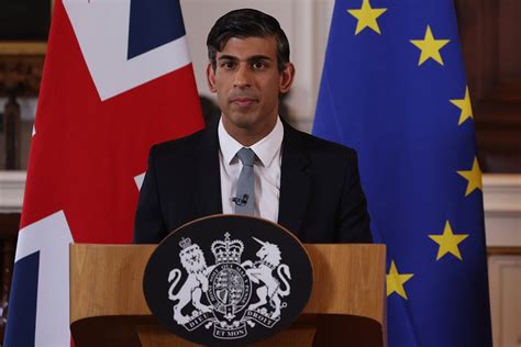 Rishi Sunak Seeks To Sell ‘breakthrough Deal After Eu Uk Agreement