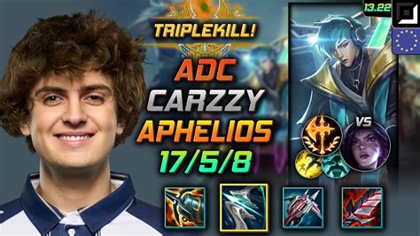 Aphelios Adc Build Carzzy Galeforce Conqueror LOL EUW Challenger