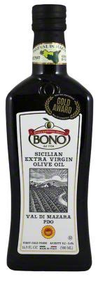 Bono Sicilian Val Di Mazara Pdo Extra Virgin Olive Oil Oz