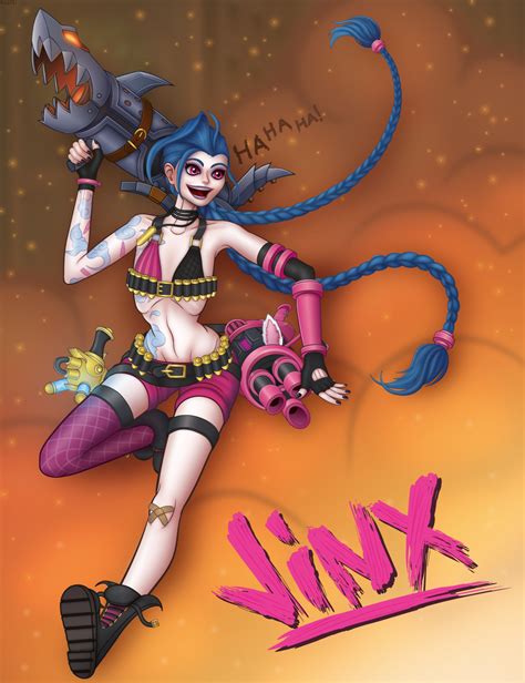 Jinx League Of Legends By Dargonzz On Deviantart