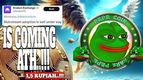 HOLDER PEPE COIN SAMPAI KETEMU DI 1 5 RUPIAHIS COMING NEW ATH