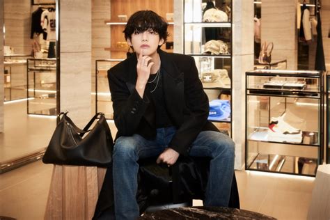 Bts S V Kim Taehyung Stuns With His Handsome Looks And Impeccable Style In Latest Photos At