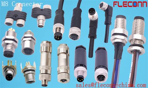 M8 Connectors Have The Features Of Waterproof Oil Resistance Cold