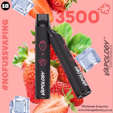 Vapology Bar Disposable 3500 Puffs 5 Nic Salt The Vape Studio