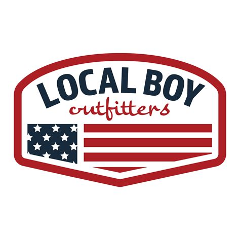 Flag Badge Decal – Local Boy Outfitters
