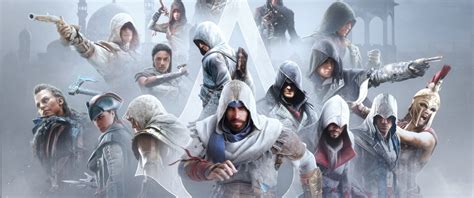 Assassin's Creed Wallpaper 4K, Game Art, Characters