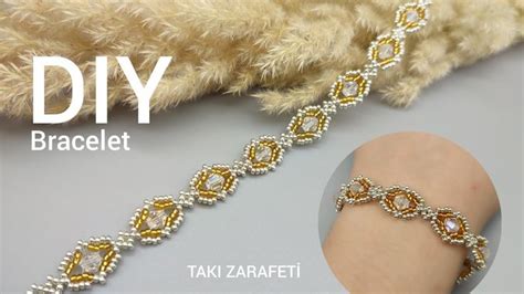 Kolay boncuklu bileklik yapımı Easy bead bracelet making DIY Jewelry