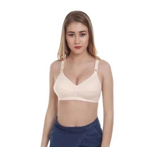 Ecogold Lycra Cotton Ladies Plain Bra Size 30 36 At Rs 43 Piece In