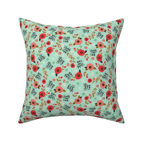 Fuckity Fuck Fuck Fabric Spoonflower