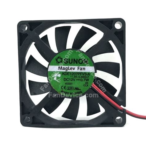 Sunon Kde Pfv A Dc V W Wires Wires Axial Cooling Fan