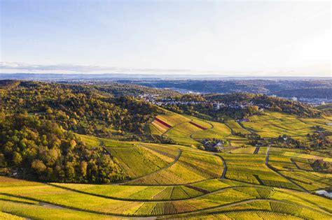 Germany Baden Wurttemberg Rotenberg Aerial View Of Vast Countryside