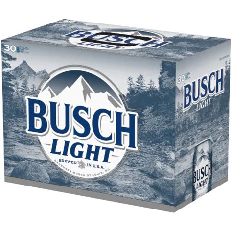 Busch Light 30 Pack (Can)