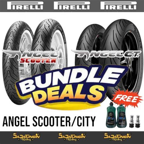 Pirelli Angel Tire Set W Free Pito And Tire Sealant Lazada Ph