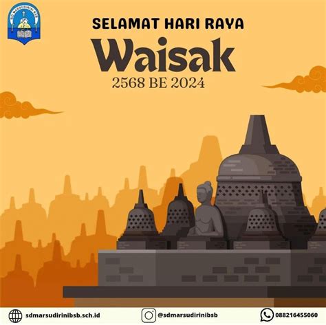 Selamat Hari Raya Waisak 2568 BE 2024 SD Marsudirini BSB Semarang