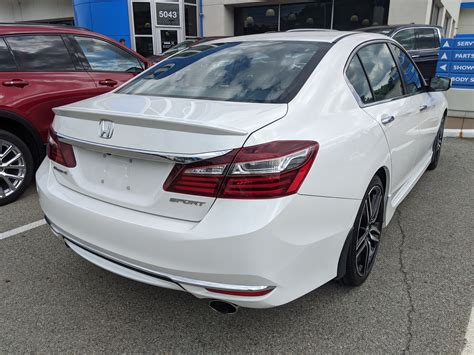 Certified Pre Owned Honda Accord Sedan Sport In White Orchid Pearl