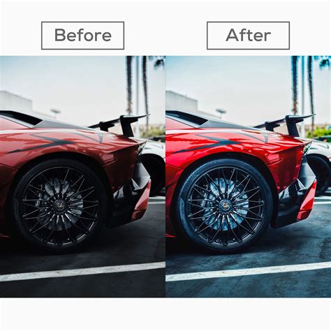 10 Lightroom Mobile And Desktop Presets For Car Photography FilterGrade