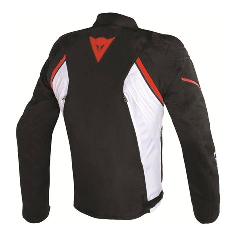 Dainese Avro D2 Tex Jacket Black White Red Da1735190 858 Jackets