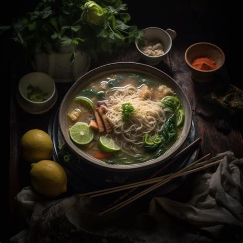 Premium Photo | Soup Pho Bo