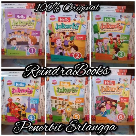 Jual Hello Jakarta Sd Mi Kelas K Revisi Original Shopee