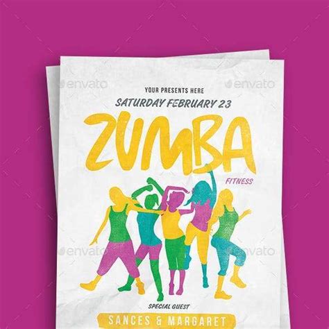 Customize Our Free Zumba Party Invitation Template Layouts For Zumba