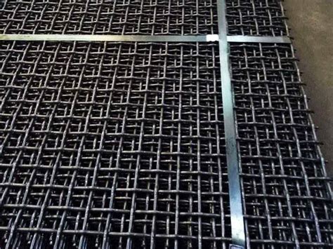 Mn Crimped Wire Mesh For Mining Screens With High Wear Resistance