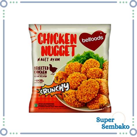 Jual Frozen Food Makanan Beku Chicken Nugget Naget Ayam Crunchy