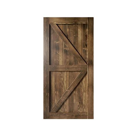 Homacer In X In K Frame Walnut Solid Natural Pine Wood Panel