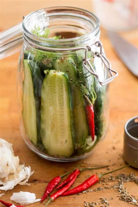 Homemade Fermented Pickles