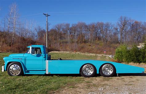 1956 Chevy Ramp Truck Chevy Trucks