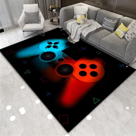 Gaming Rug For Boys Room Gamer Carpet For Game Room And