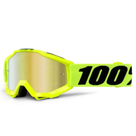 100 Brille Accuri Junior Extra Fluo Yellow Crossbrillen BMO Bike