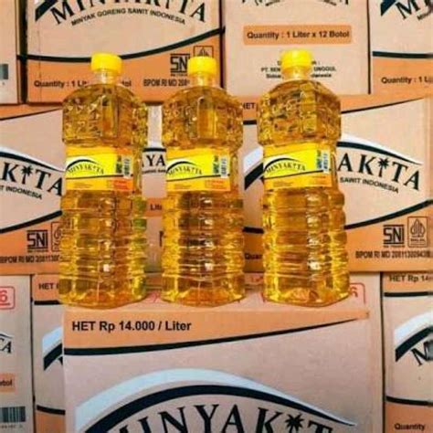 Promo Minyak Goreng Kjta Kemasan Botol 1 Liter Diskon 5 Di Seller