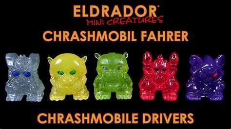 Schleich Eldrador Mini Creatures Alle 5 Crashmobil Fahrer All