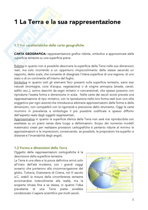 Riassunto Esame Geografia Docente Prof Ssa Bertini Libro Consigliato