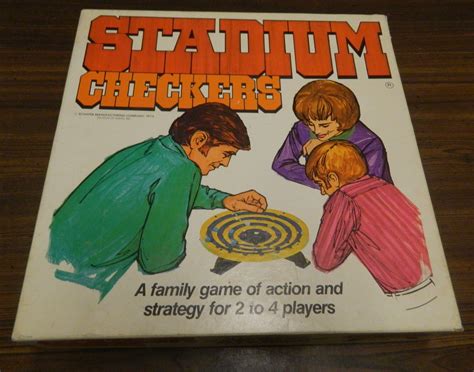 Stadium Checkers Board Game Review and Rules - Geeky Hobbies