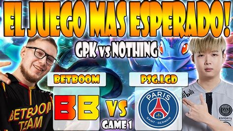 PSG LGD VS BETBOOM BO3 GAME 1 GPK NIGHTFALL VS NOTHINGTOSAY SHIRO