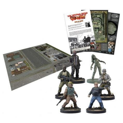 The Walking Dead Walking Dead All Out War Miniature Game Made to Suffer Expansion Set - Walmart ...