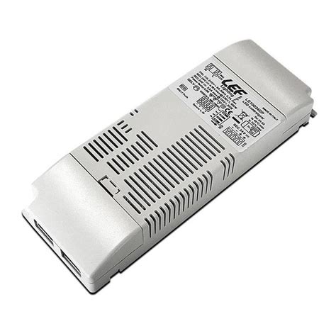 Bloc D Alimentation Pour Bande Led Lef W Vdc Bouton Poussoir Et