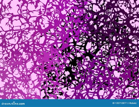 Abstract Geometric Coral Reef Violet Texture Background Multicolor