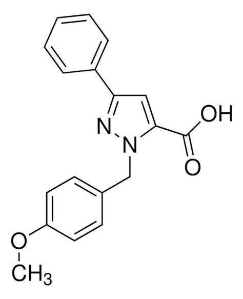 1 4 Methoxybenzyl 3 Phenyl 1H Pyrazole 5 Carboxylic Acid AldrichCPR