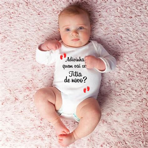 Body Baby Adivinha Quem Vai Ser Titia De Novo