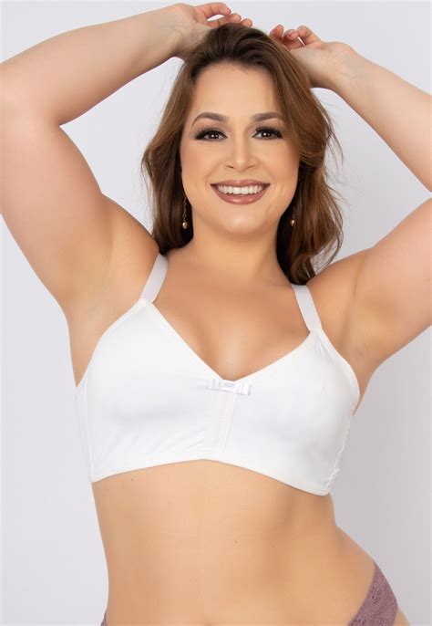 Soutien Plus Size Bella Fiore Modas Lingerie Sem Bojo Alça Reforçada