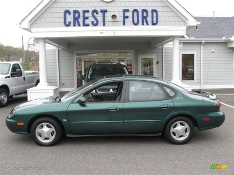 1999 Tropic Green Metallic Ford Taurus Se 64353381