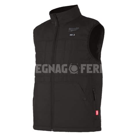 HPVBL2 0 M12 Gilet Termico Riscaldante Nero Milwaukee